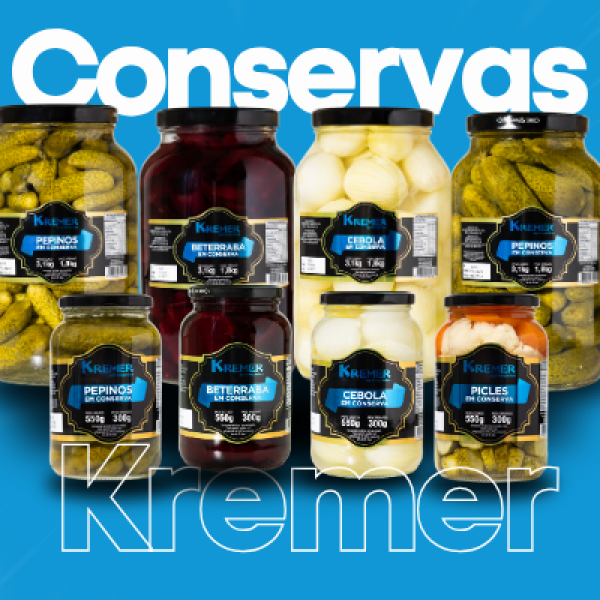 NOVA LINHA DE CONSERVAS KREMER JÁ É SUCESSO