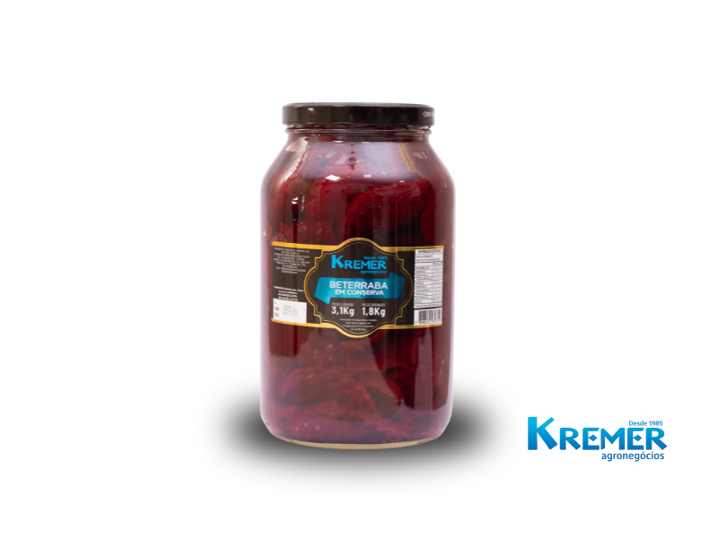 BETERRABA EM CONSERVA KREMER 1,8kg