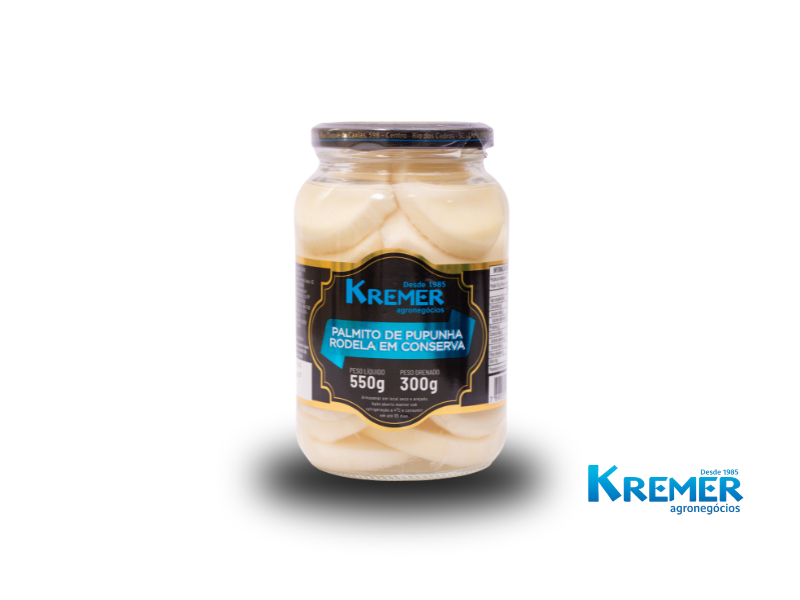 PALMITO DE PUPUNHA RODELA KREMER 300g