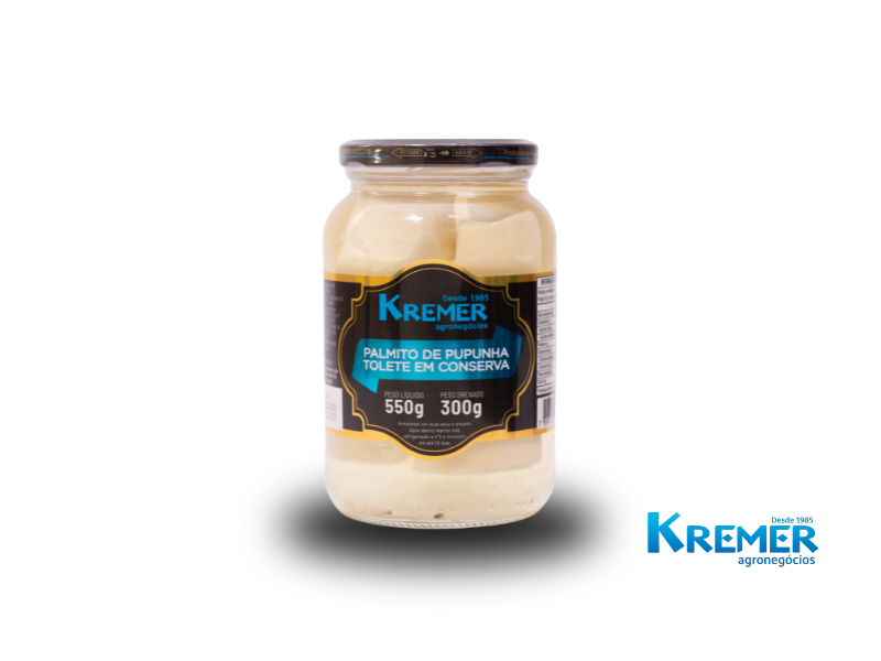 PALMITO DE PUPUNHA TOLETE KREMER 300g