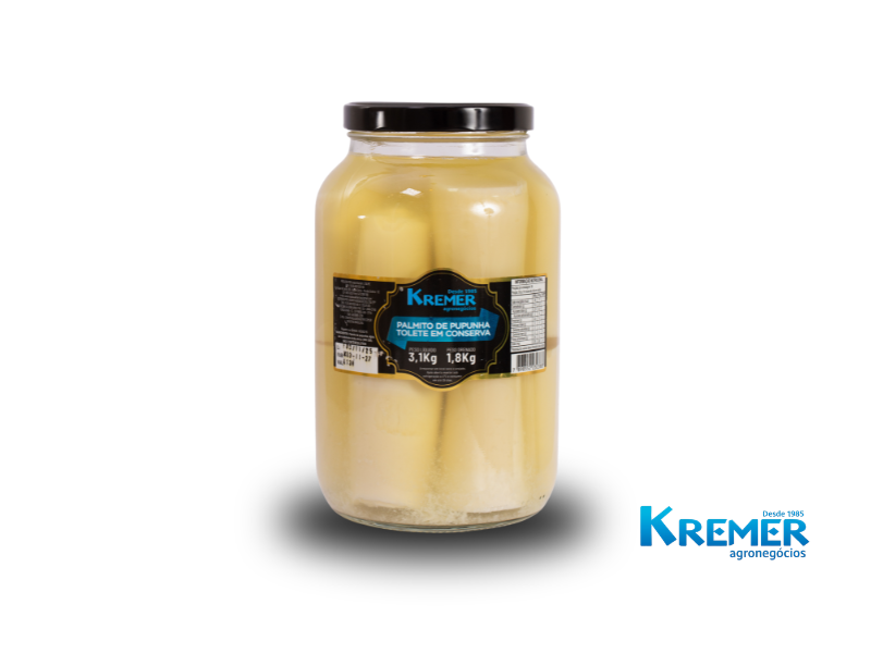 PALMITO DE PUPUNHA TOLETE KREMER 1,8kg