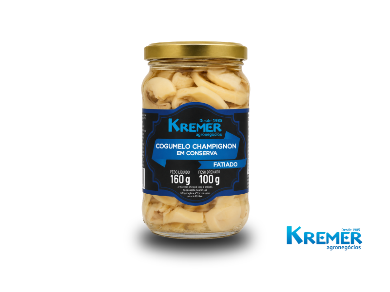 COGUMELO EM CONSERVA FATIADO 100g
